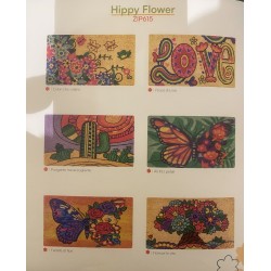 ZERBINO COCCO hippy flower...